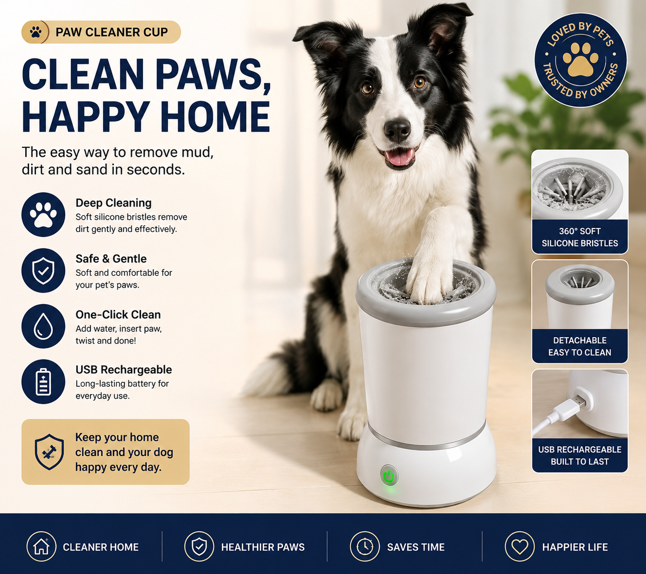 Automatic Paw Cleaner Cup